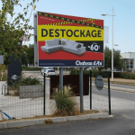 Photo d'un affichage 4 8 12