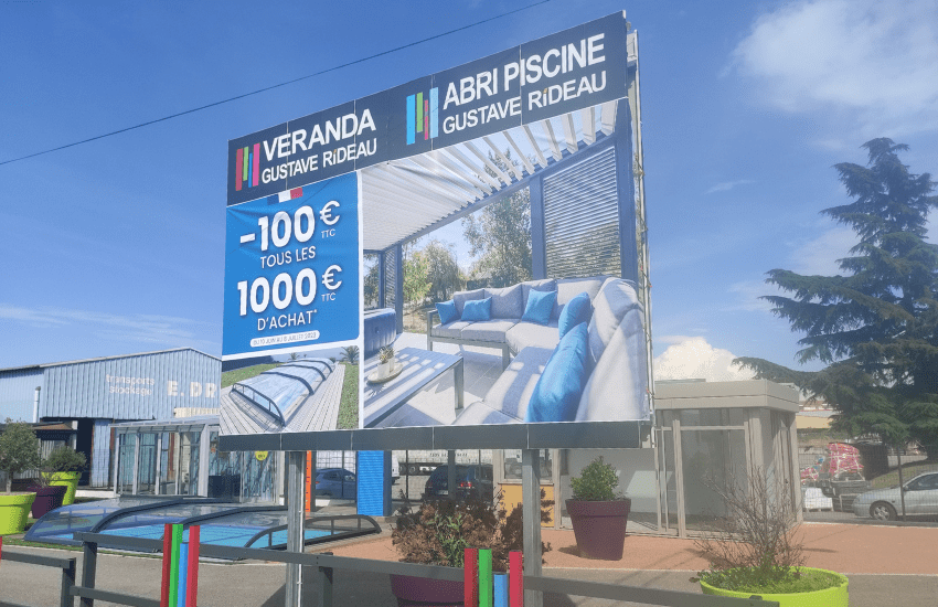 Photo d'un affichage 4 8 12